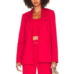 Show Me Your Mumu 'Major' Red Blazer Size XS
